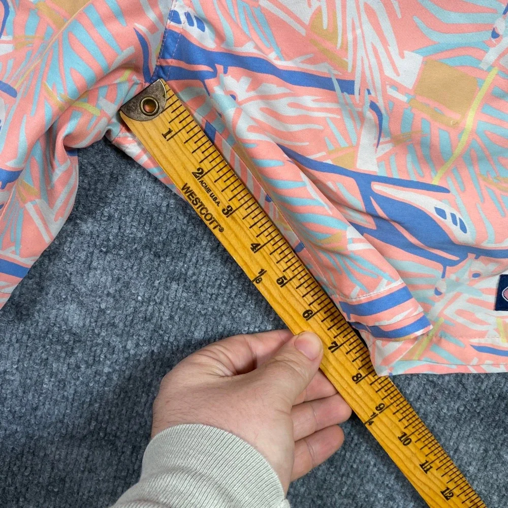 Vineyard Vines Men's Shorts Size S Palm Tree Helicopter‎ Print Elastic Waist